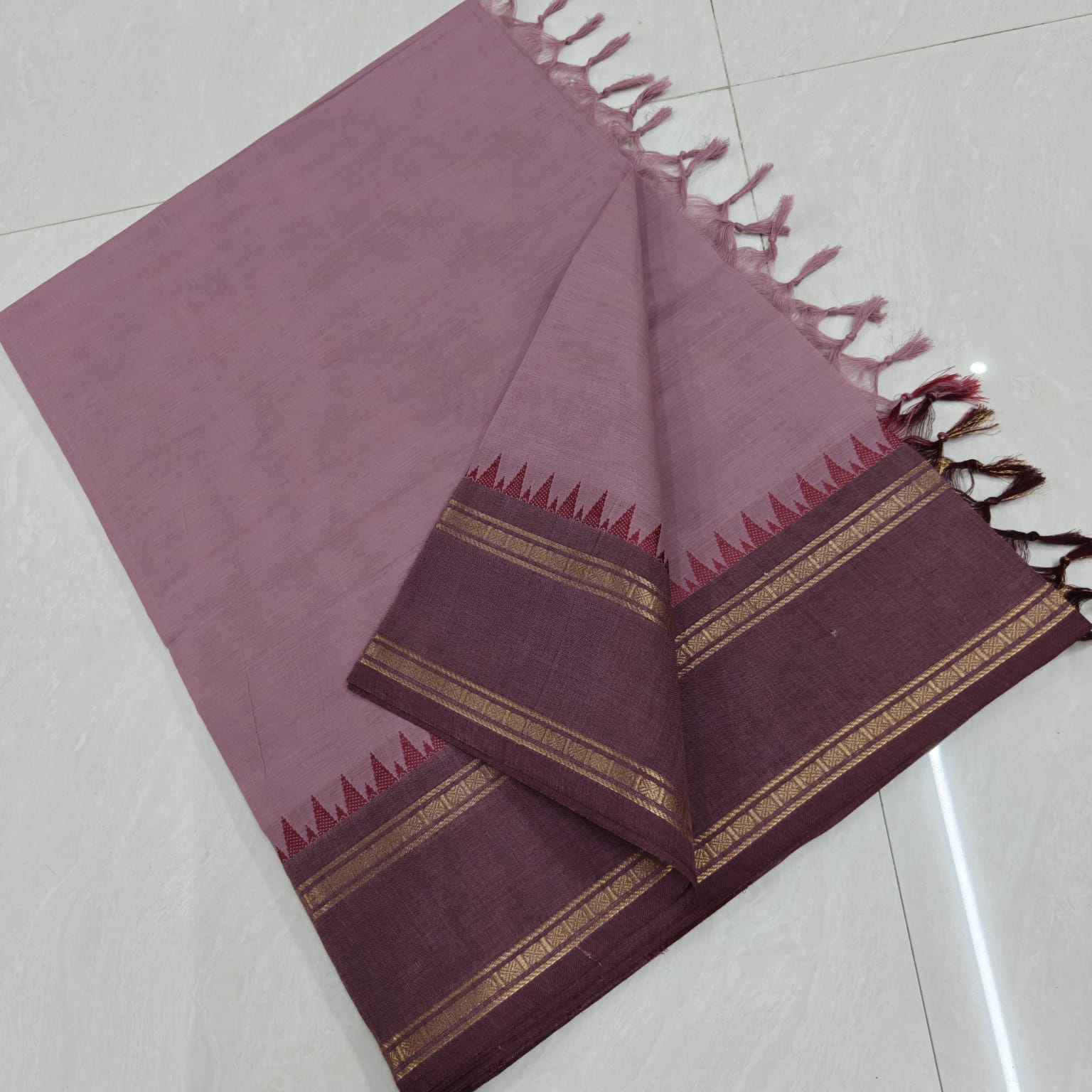 Pure Chettinad Cotton Saree