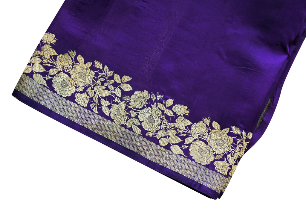 Pure Banarasi Raw Mango Silk Saree