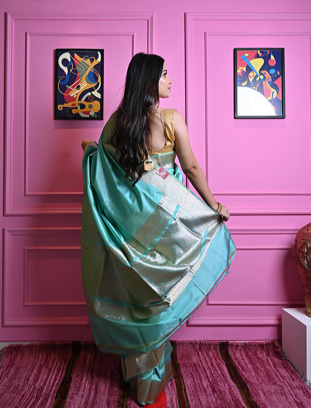 Pure Banarasi Katan Silk Saree