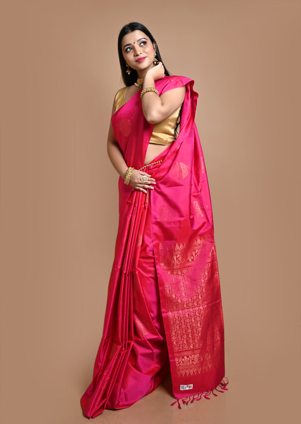 Pure Soft Silk Saree with Buta