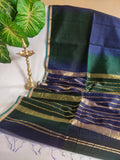 Handloom Maheshwari Dual Tone Saree