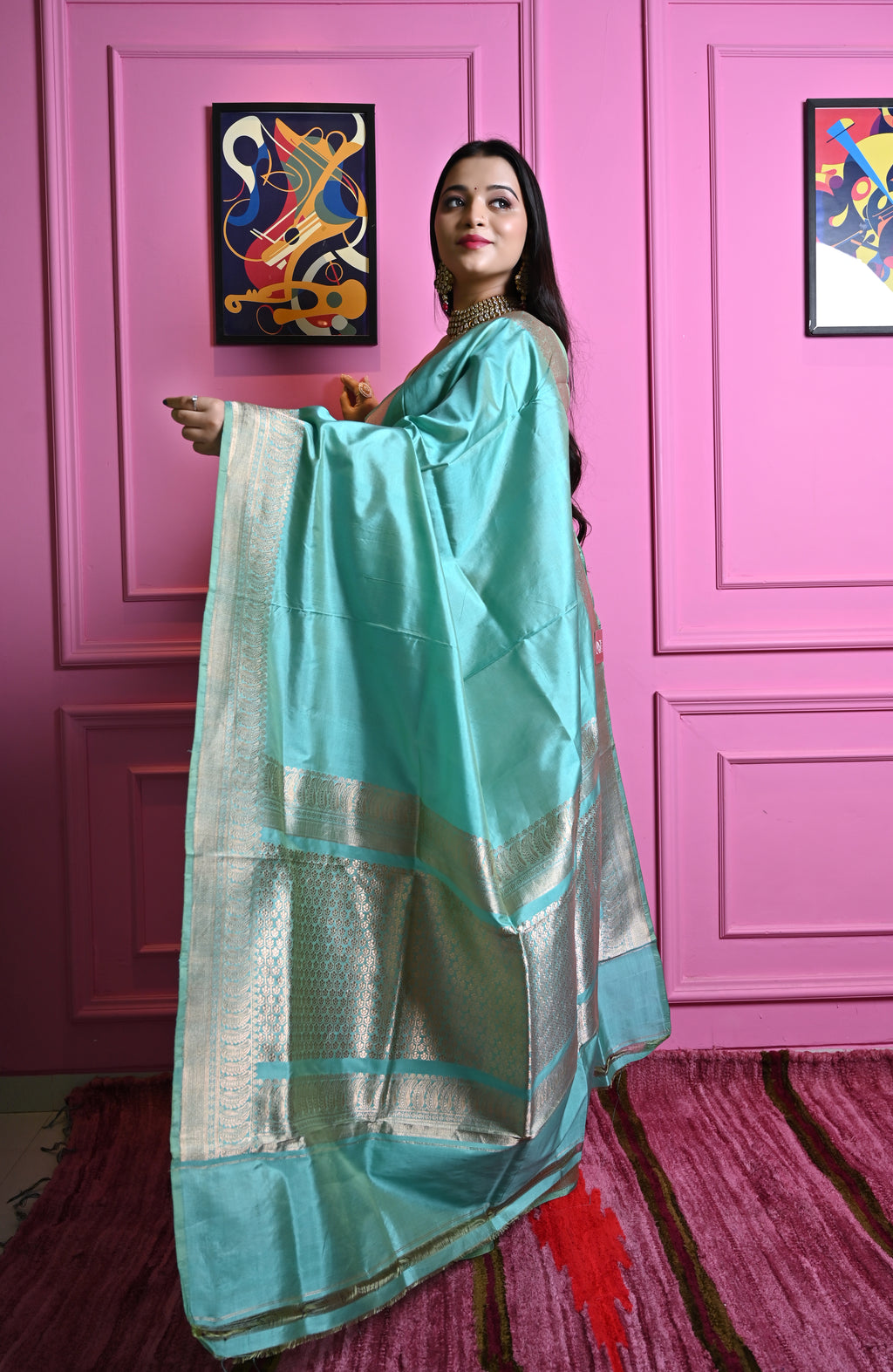 Pure Banarasi Katan Silk Saree